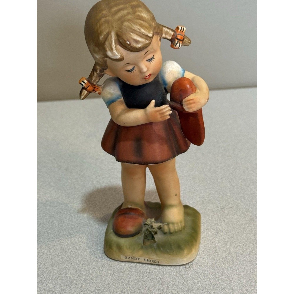 Vintage Erich Stauffer Girl. Sandy Shoes. U8561